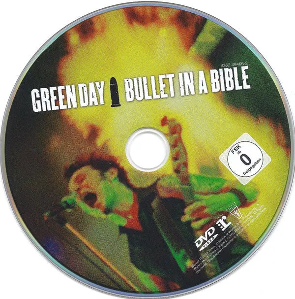 Green Day Bullet In A Bible CD + DVD live usato VG+