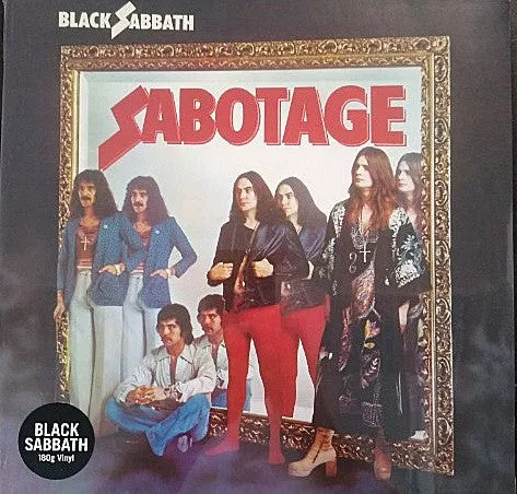 Black Sabbath Sabotage LP 180g ristampa heavy metal