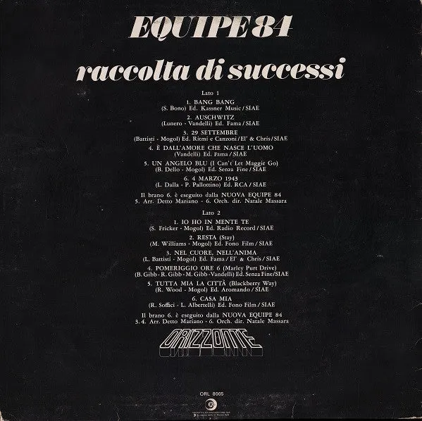 Equipe 84 Raccolta Di Successi LP vinile VG+ Ricordi