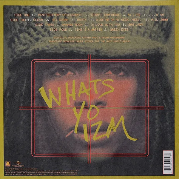 Erykah Badu Mama's Gun 2LP 180g ristampa gatefold