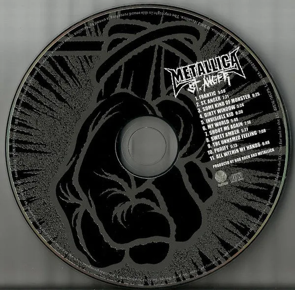 Metallica St. Anger CD usato NM heavy metal