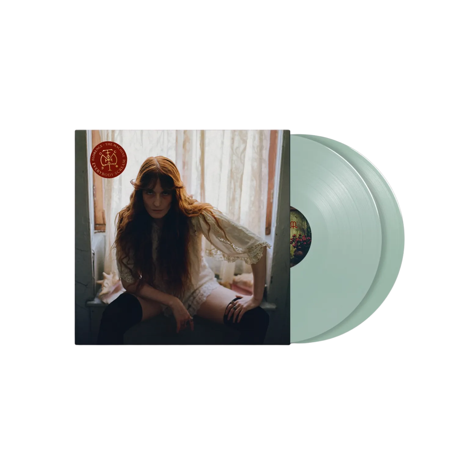 Polydor Everybody Scream Florence vinile LP blu + firma