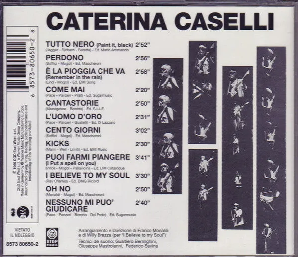 Caterina Caselli Casco D'Oro CD album ristampa 1999