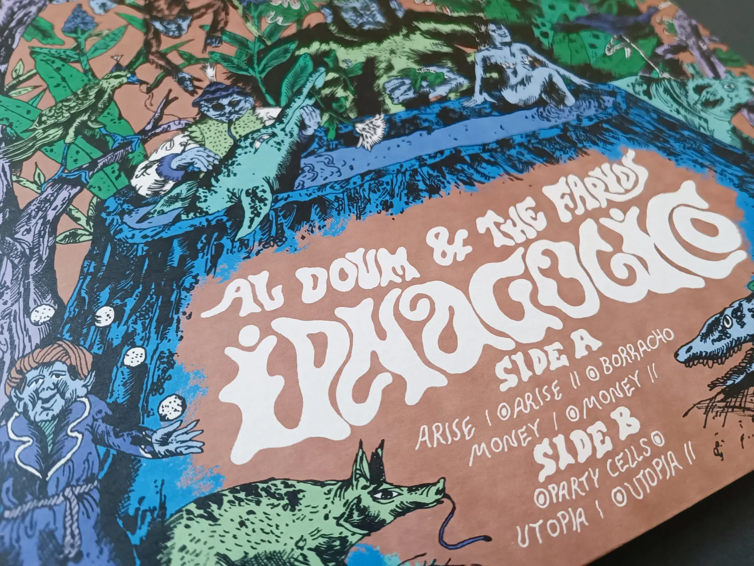 Black Sweat Records Al Doum & The Faryds Ipnagogico vinile LP