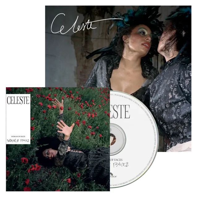 Celeste Woman Of Faces CD deluxe con stampa firmata