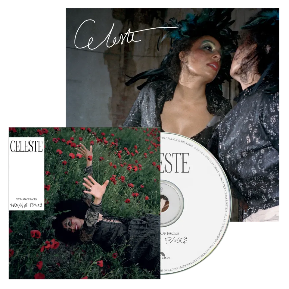 Celeste Woman Of Faces CD deluxe con stampa firmata