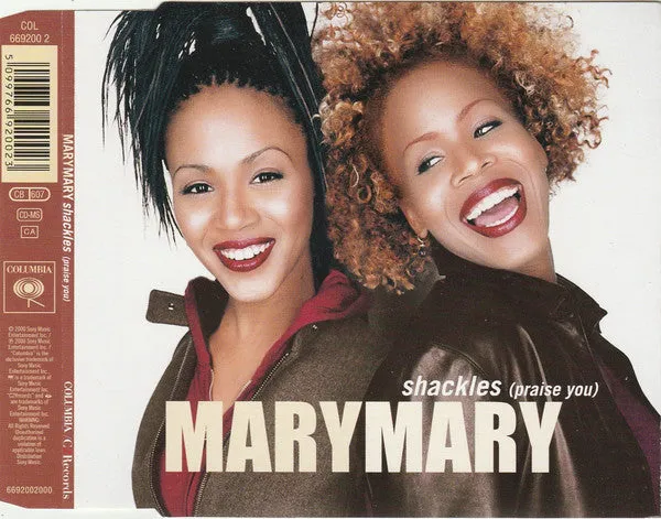 Mary Mary Shackles Praise You CD maxi singolo house VG+