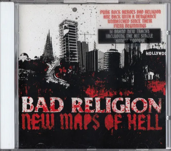 Bad Religion New Maps Of Hell CD album punk