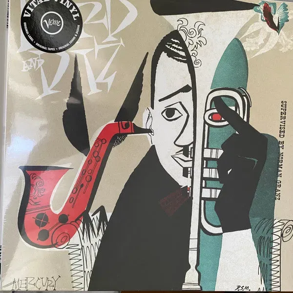 Charlie Parker Dizzy Gillespie Bird And Diz LP reissue mint