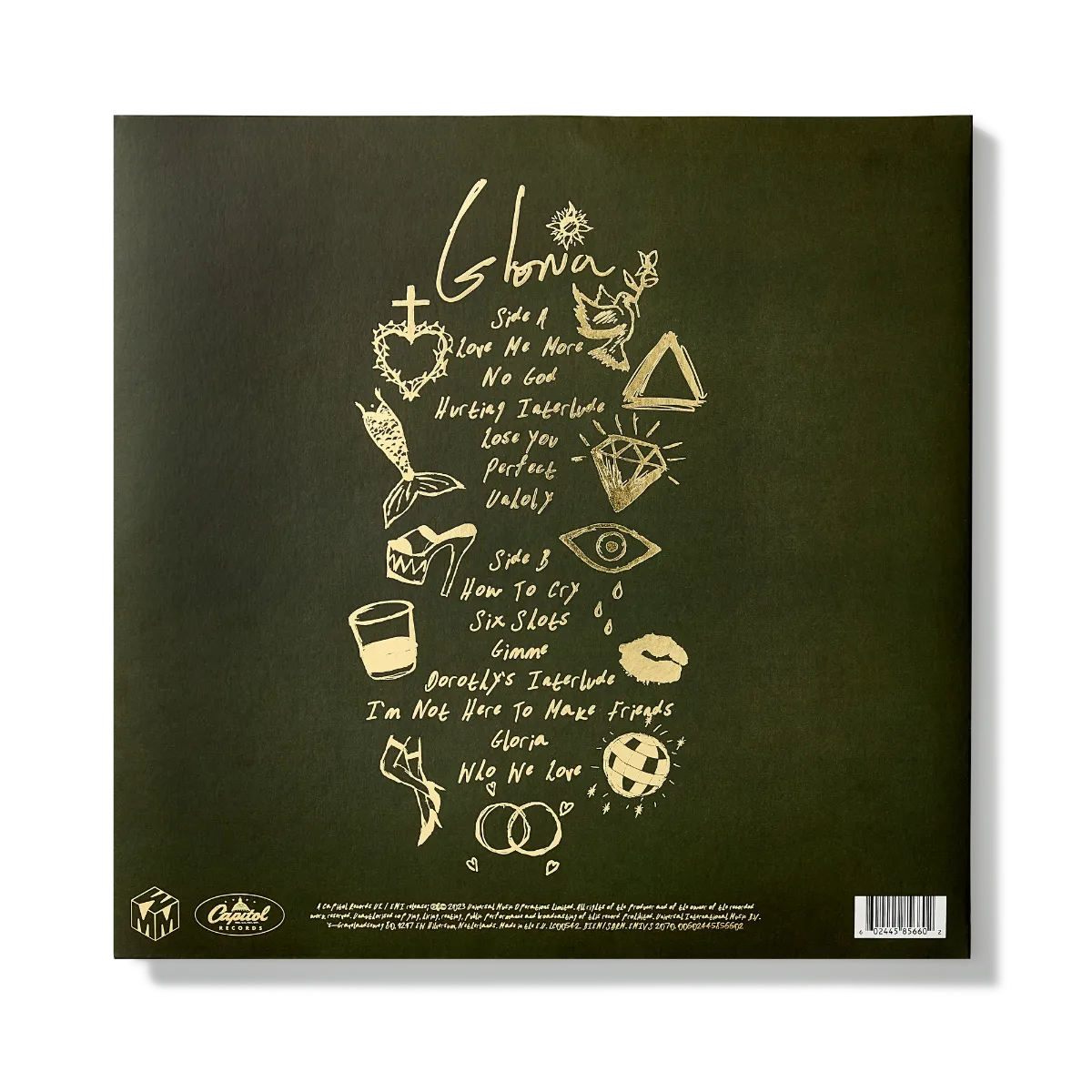 Sam Smith Gloria vinile LP nero 12" 13 brani Unholy