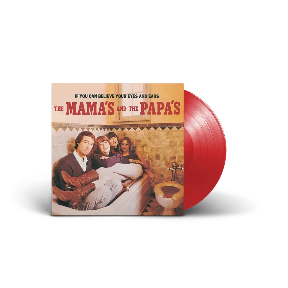 Mamas & Papas If You Can Believe LP vinile rosso trasparente