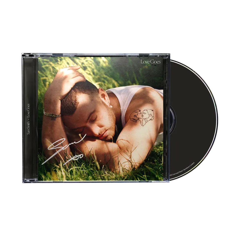 Polydor Love Goes CD firmato Sam Smith jewel case