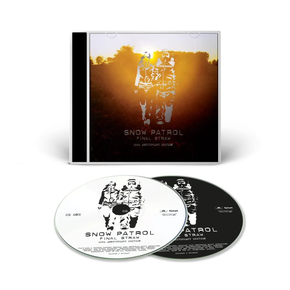 Snow Patrol Final Straw 20th Anniversary 2CD con demo