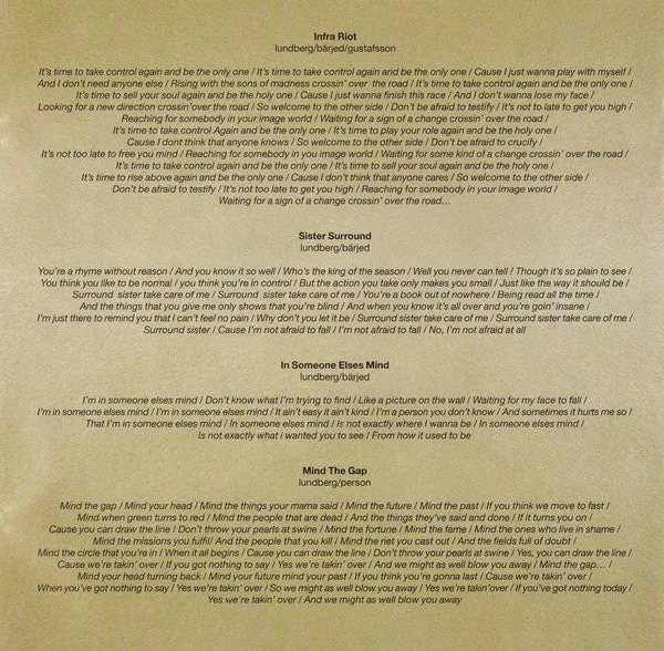 The Soundtrack Of Our Lives Behind The Music CD album