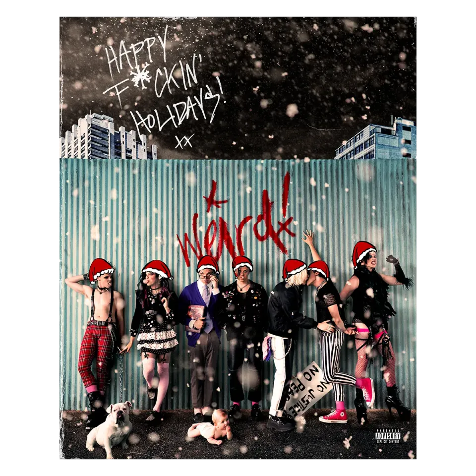 Yungblud Christmas Card biglietto di Natale