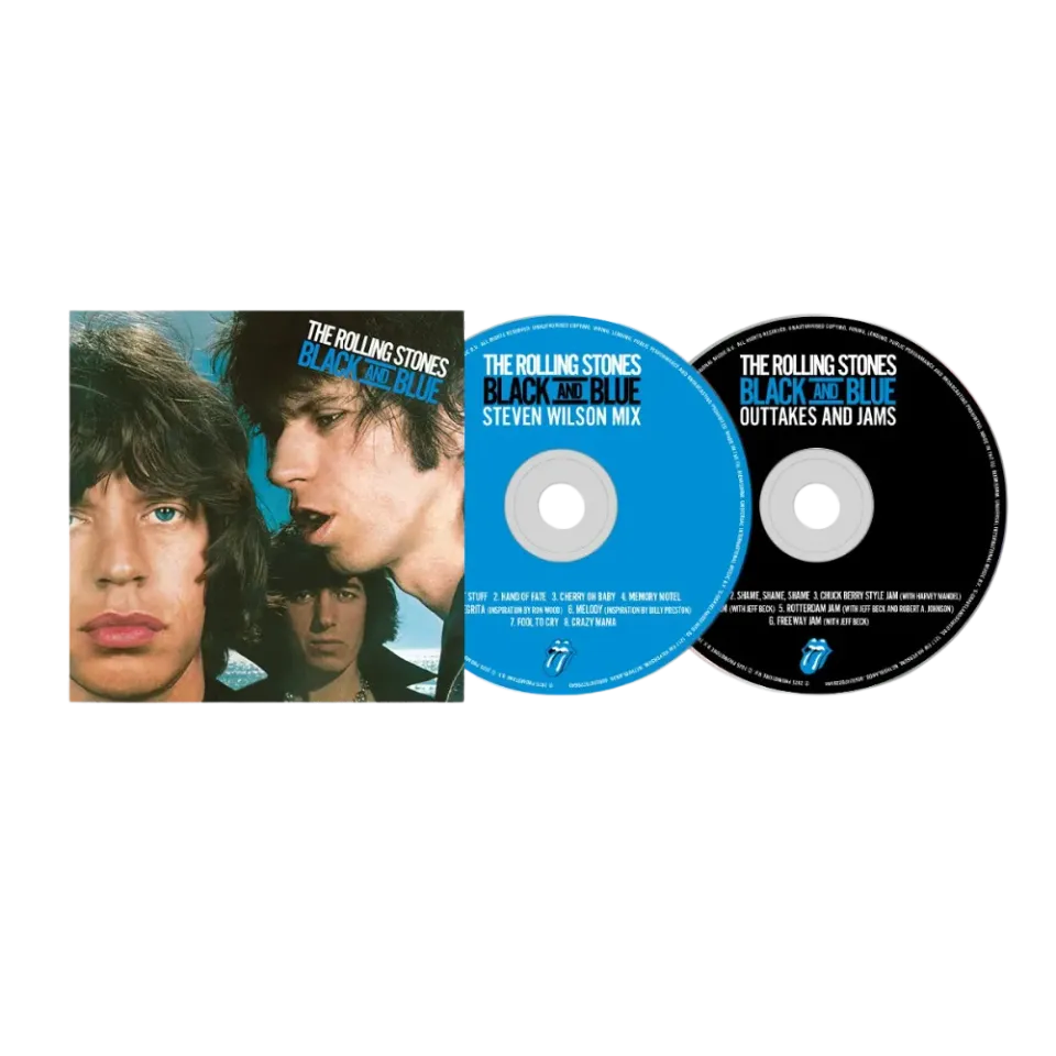 Rolling Stones Black and Blue doppio CD remix 2025 + outtakes
