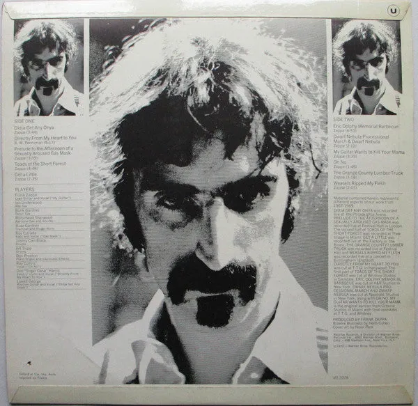 Mothers Of Invention Weasels Ripped My Flesh vinile LP 1970
