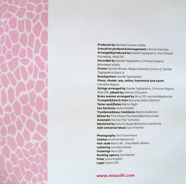 Nina Zilli L'Amore È Femmina CD album usato VG+