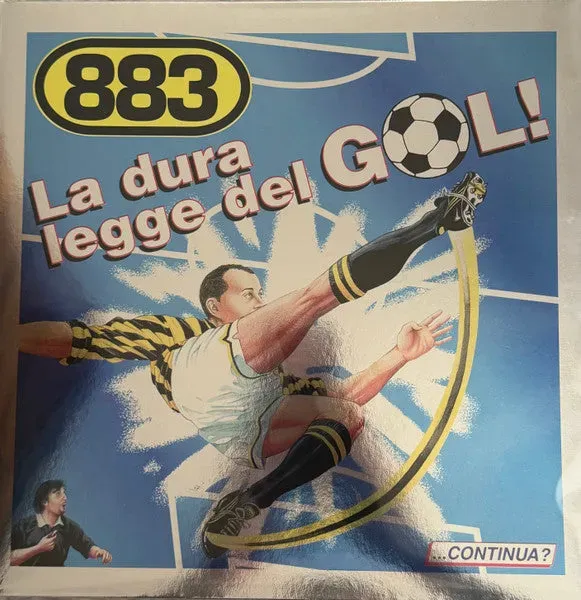 883 La Dura Legge Del Gol vinile LP edizione metallizzata