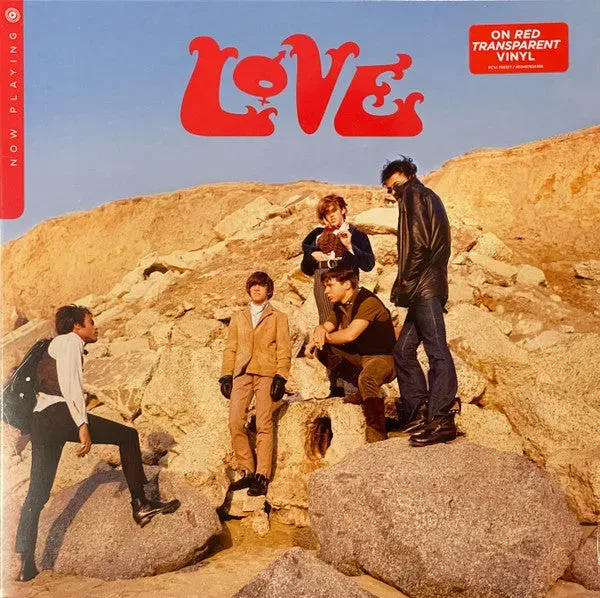 Love Now Playing vinile LP rosso trasparente nuovo