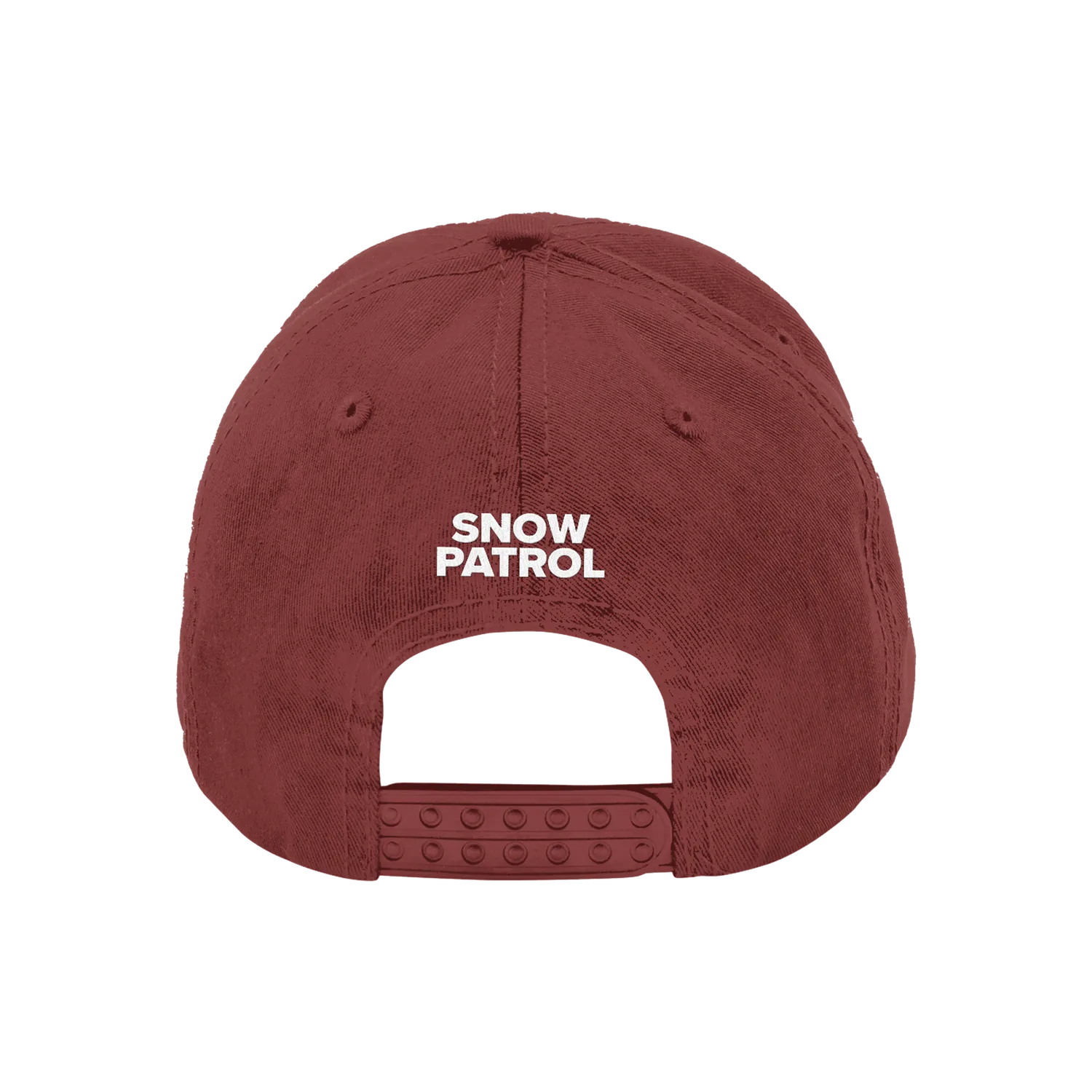 Polydor Snow Patrol Red Cap cappellino rosso cotone