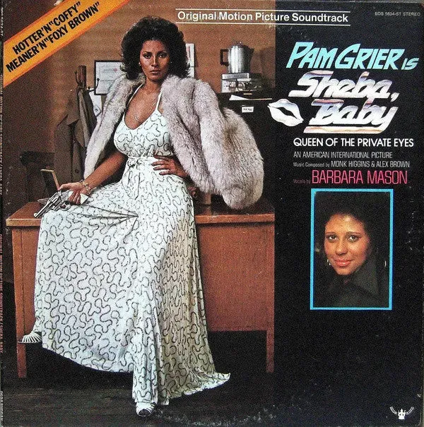 Monk Higgins Sheba Baby Vinile LP Colonna Sonora US 1975