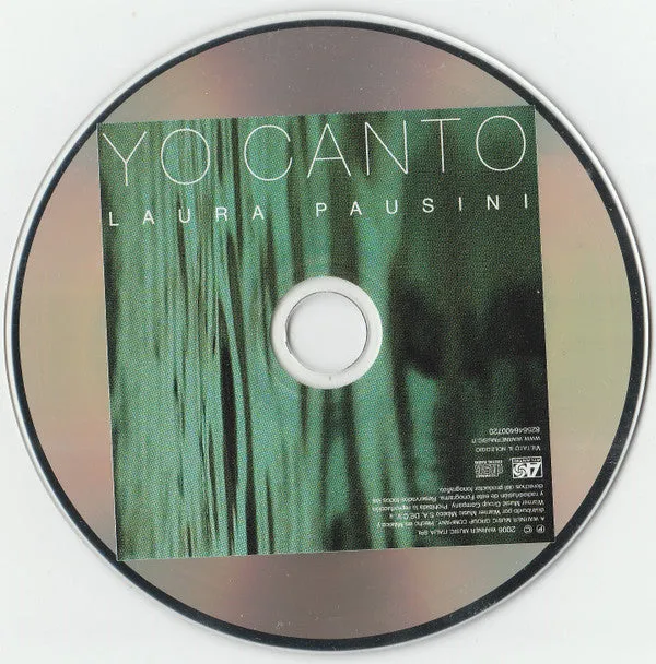 Laura Pausini Yo Canto CD album spagnolo ballad
