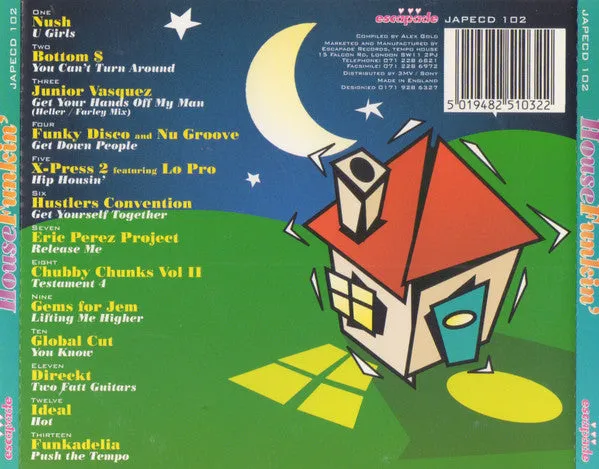 Various House Funkin CD compilation 1994