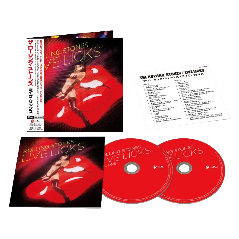 Rolling Stones Live Licks 2CD SHM-CD live 2004