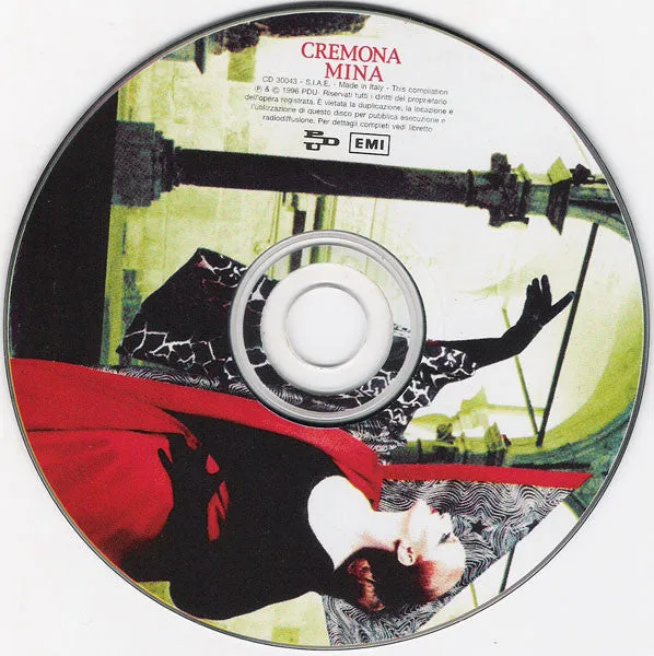 Mina Cremona CD album 1996 booklet 16 pagine