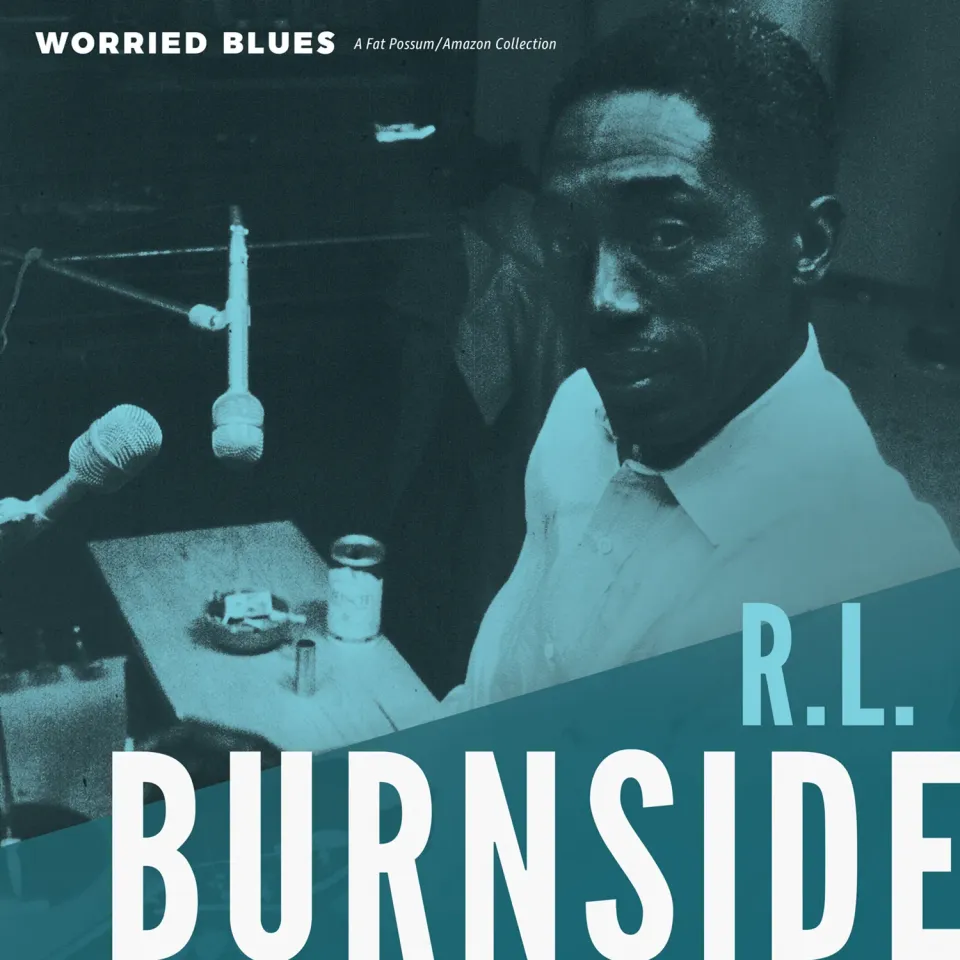 R.L. Burnside Worried Blues vinile LP blues acustico