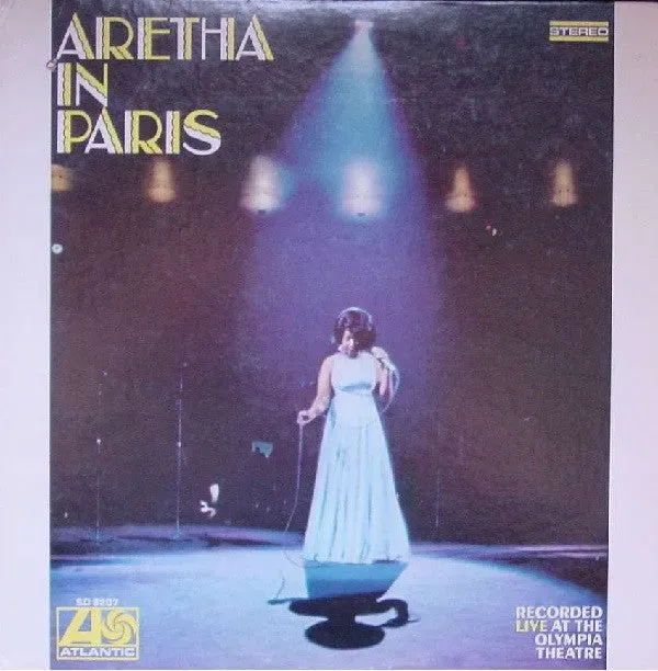 Aretha Franklin Aretha In Paris LP vinile live