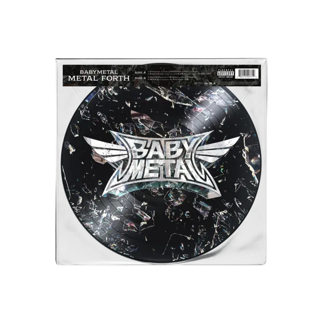 Polydor Records Metal Forth vinile picture disc shattered glass