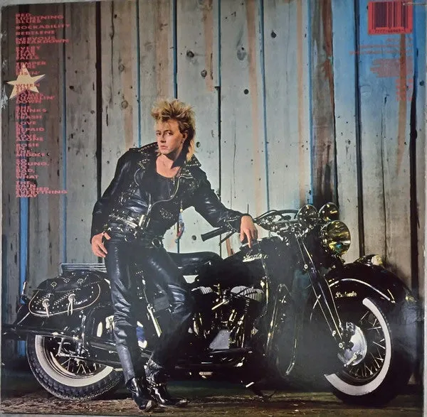 Brian Setzer Live Nude Guitars LP Vinile US 1988 NM