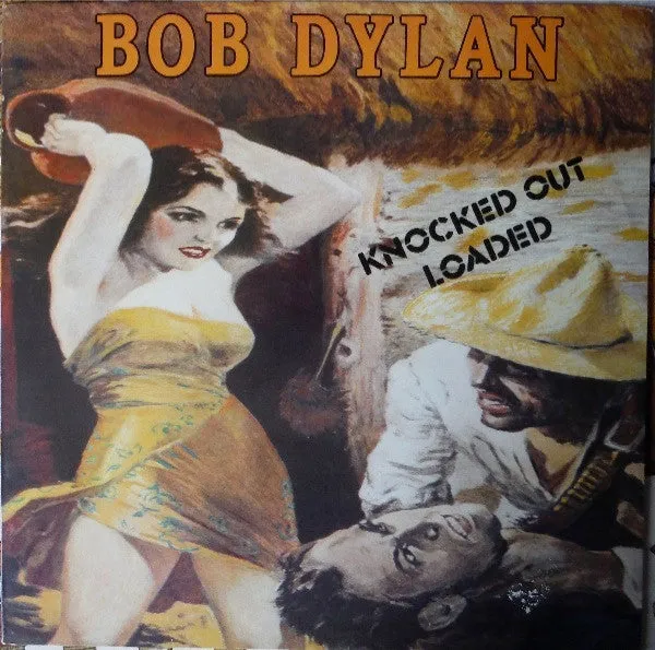 Bob Dylan Knocked Out Loaded LP vinile CBS 1986