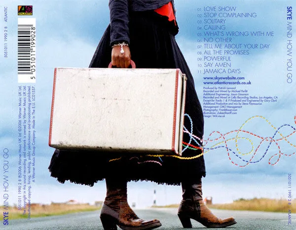 Skye Mind How You Go CD album 2006 NM