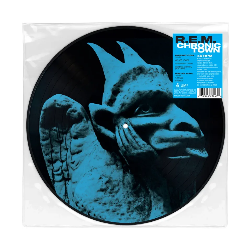 R.E.M. Chronic Town picture disc EP vinile 40th Anniversary