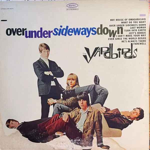 The Yardbirds Over Under Sideways Down vinile LP USA VG+
