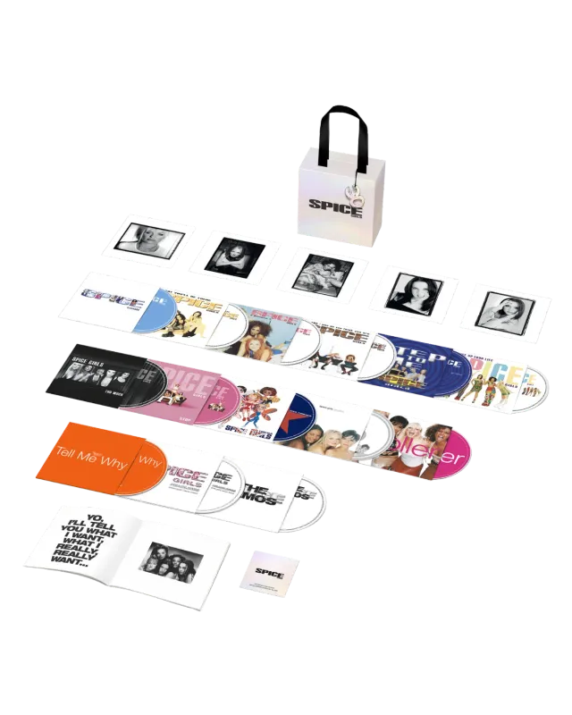 Spice Girls The Singles Collection cofanetto 14 CD 30° anniversario