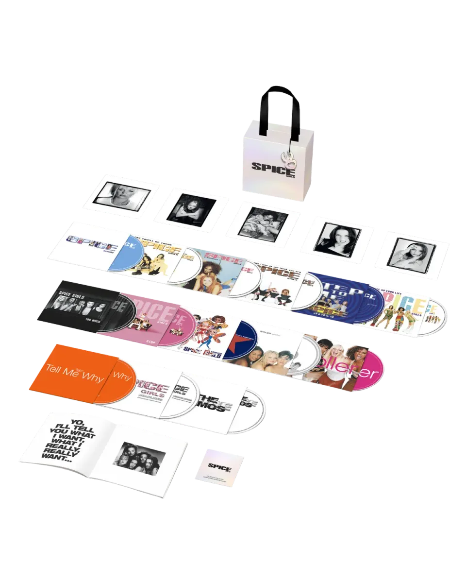 Spice Girls The Singles Collection cofanetto 14 CD 30° anniversario