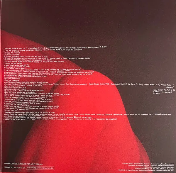 Rosalía Motomami+ doppio vinile 2LP Deluxe Gatefold