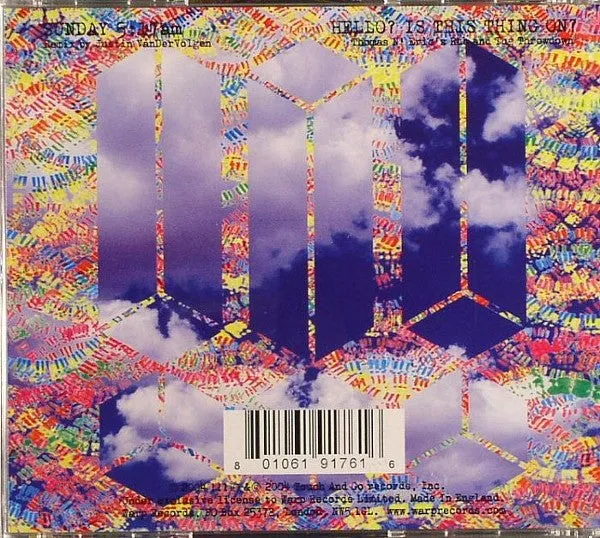 !!! Hello? Is This Thing On? CD singolo Warp 2004