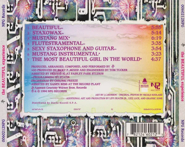 Prince The Beautiful Experience CD EP usato 1994