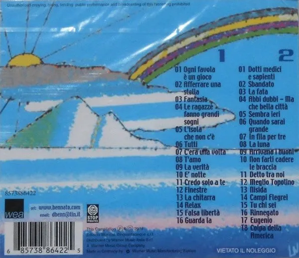 Edoardo Bennato Afferrare Una Stella doppio CD pop rock