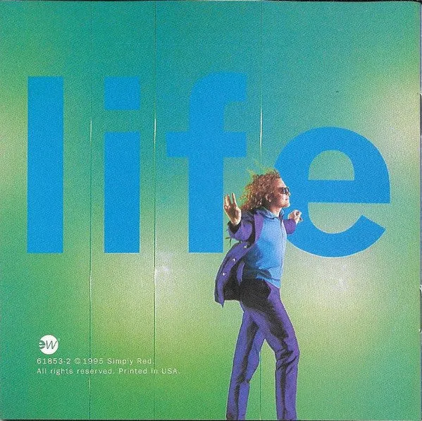 Simply Red Life CD album edizione speciale USA