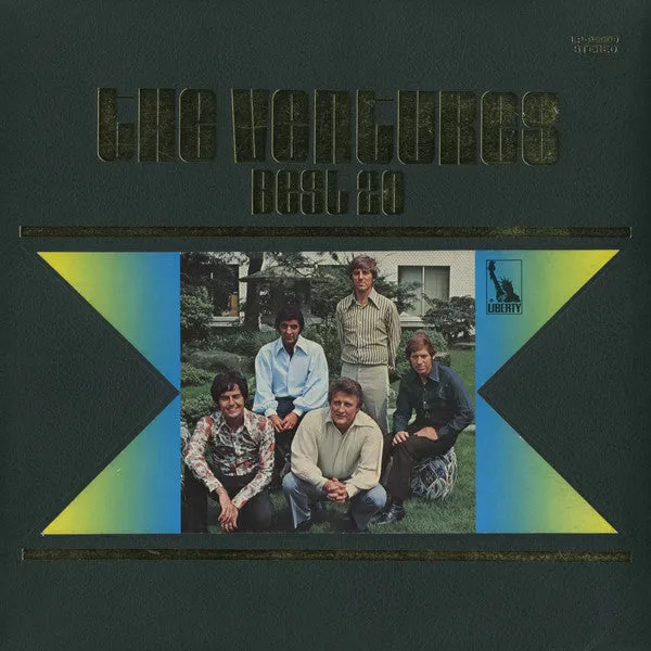 The Ventures Best 20 vinile LP compilation gatefold