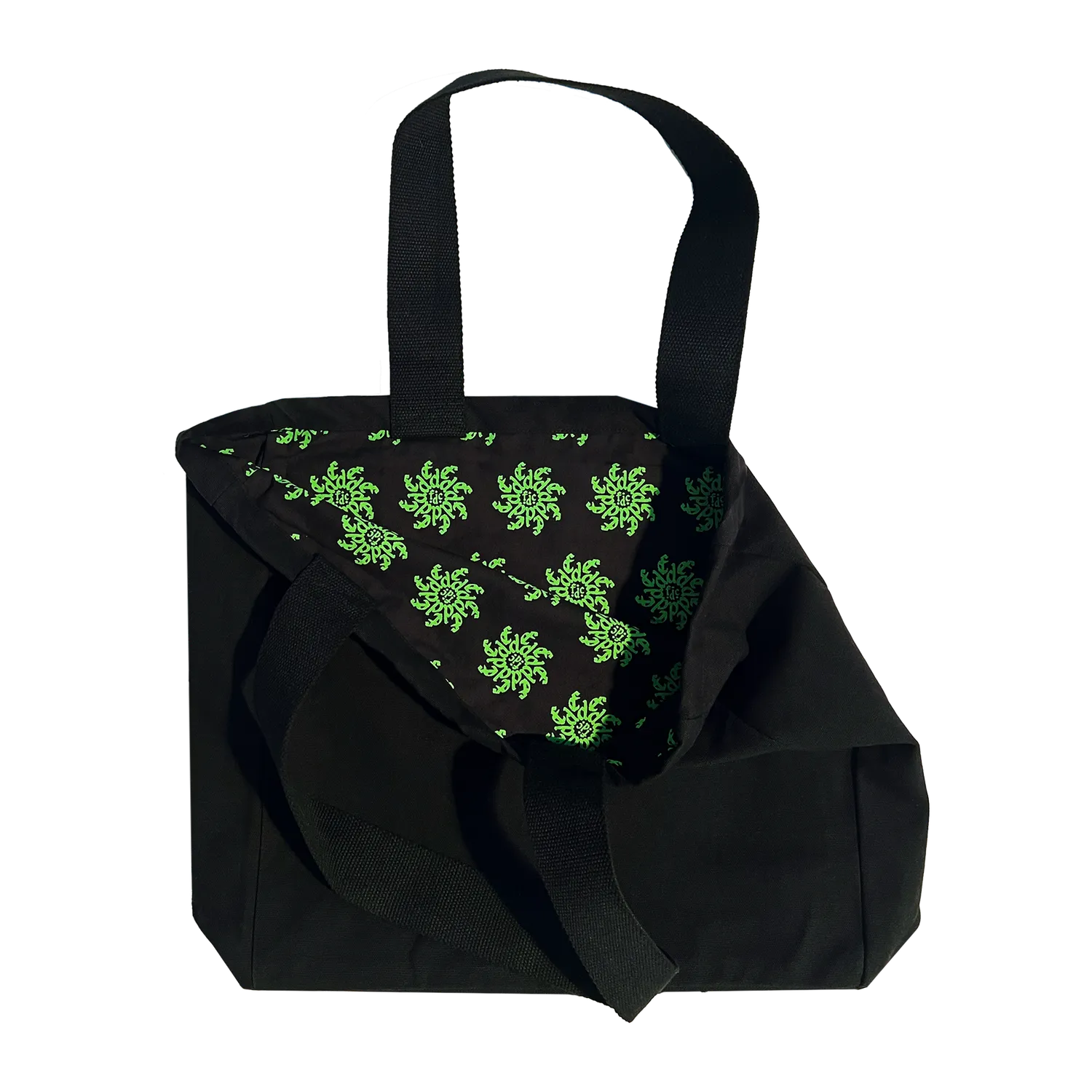 Fontaines D.C. Spiral Monogram tote bag nera edizione limitata