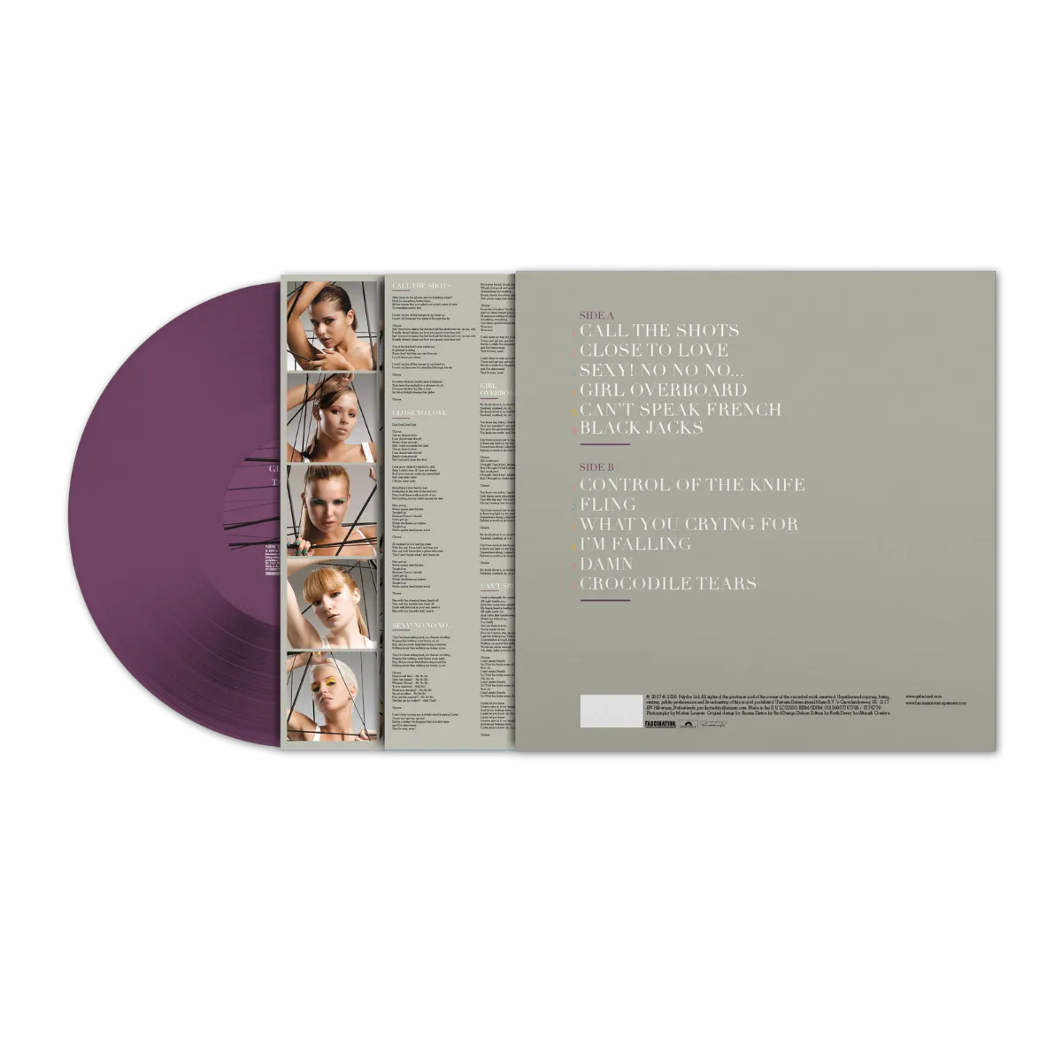 Girls Aloud Tangled Up vinile LP viola prima stampa