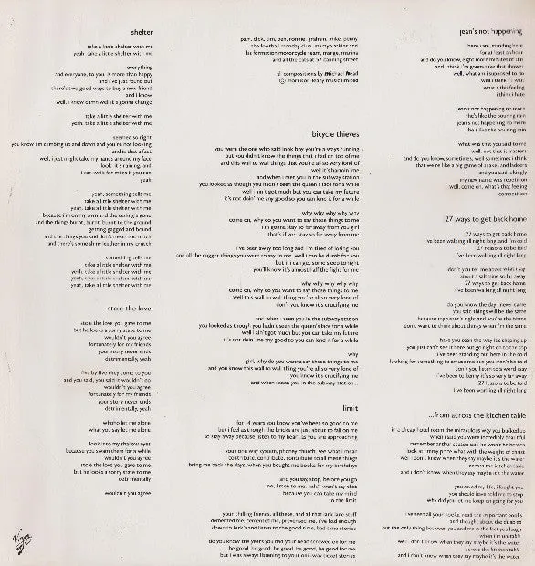 Pale Fountains Kitchen Table LP vinile 1985