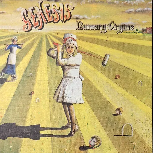 Genesis Nursery Cryme doppio LP gatefold prog rimaster